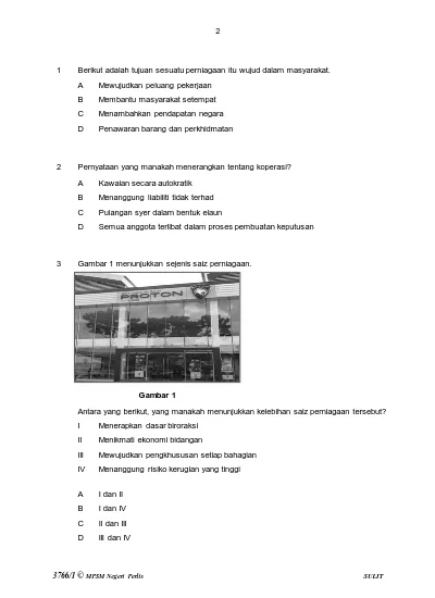 3 Gambar 1 Menunjukkan Sejenis Saiz Perniagaan Gambar 1