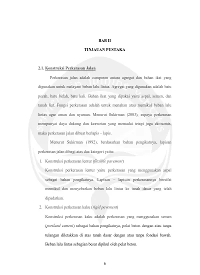 Tinjauan Pustaka Kolaborasi Limbah Styrofoam Dan Minyak Pelumas Bekas Sebagai Bahan Tambah Pada Beton Aspal