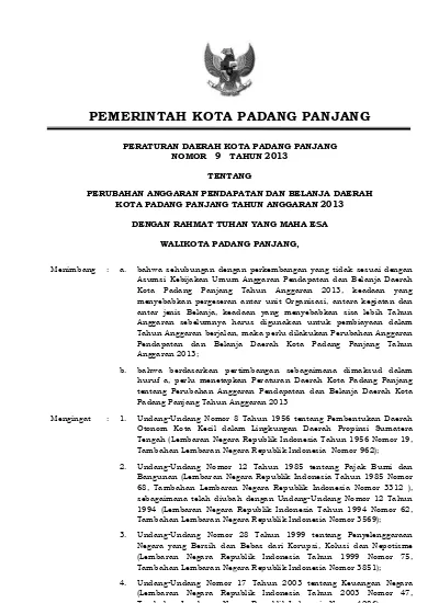 Undang Undang Nomor 1 Tahun 2004 Tentang Perbendaharaan Negara Lembaran Negara Republik 1933