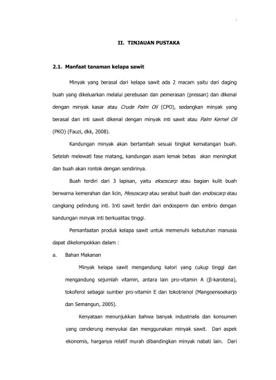 Ii Tinjauan Pustaka Buah Yang Dikeluarkan Melalui Perebusan Dan Pemerasan Pressan Dan Dikenal