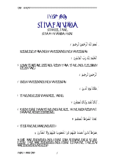 Surah Al Fatihah Surah Al Fatihah Surah Pembukaan Surah 1 Makkiyah 7 Ayat
