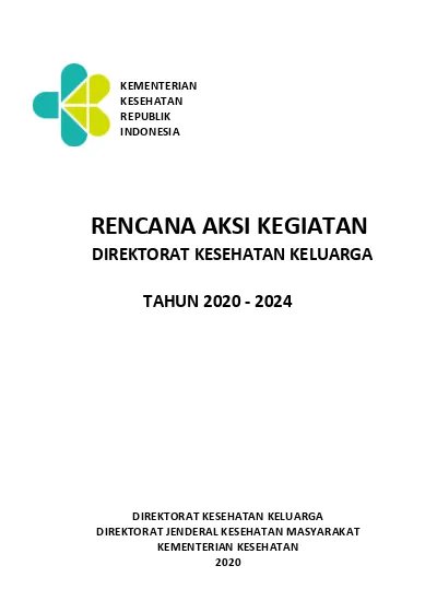 RENCANA AKSI KEGIATAN