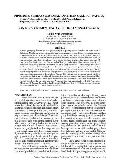 Faktor Faktor Yang Mempengaruhi Pengintegrasian Teknologi Pengajaran Berdasarkan Model Tpack Dalam Kalangan Guru Matematik