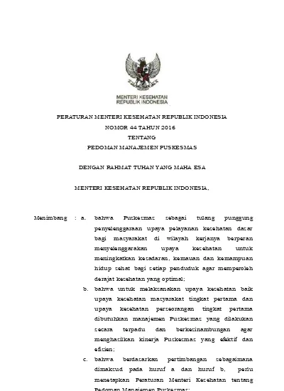 Top PDF PERATURAN MENTERI KESEHATAN REPUBLIK INDONESIA NOMOR 28 TAHUN ...