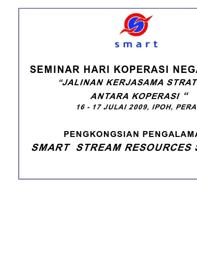 Smart Stream Resources Sdn Bhd