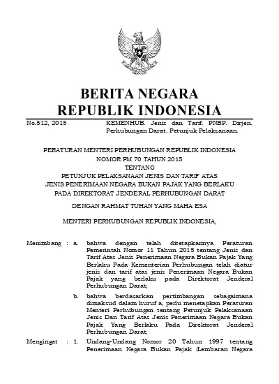 2 Republik Indonesia Tahun 1997 Nomor 43, Tambahan Lembaran Negara ...