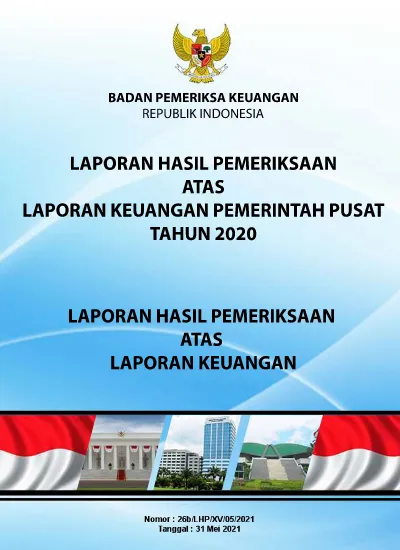 LAPORAN HASIL PEMERIKSAAN ATAS LAPORAN KEUANGAN PEMERINTAH PUSAT TAHUN ...