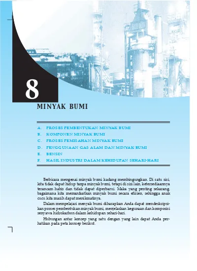 A. PROSES PEMBENTUKAN MINYAK BUMI B. KOMPONEN MINYAK BUMI C. PROSES ...