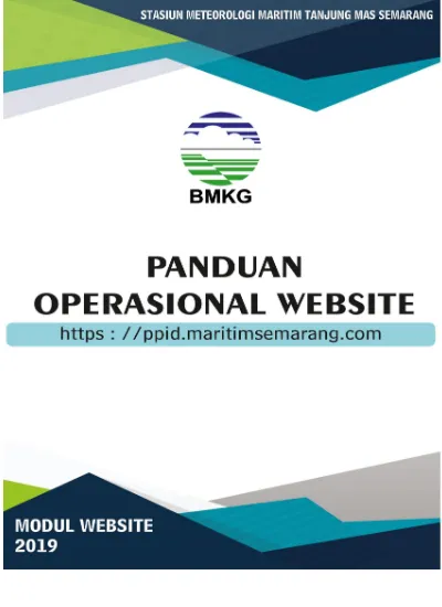 KATA PENGANTAR. Modul Panduan Ini Diharapkan Dapat Menjadi Panduan Bagi ...