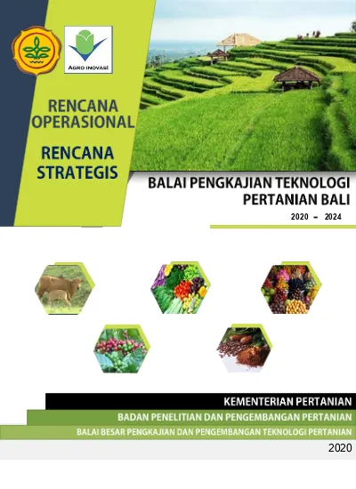 KEMENTERIAN PERTANIAN BADAN PENELITIAN DAN PENGEMBANGAN PERTANIAN BALAI ...