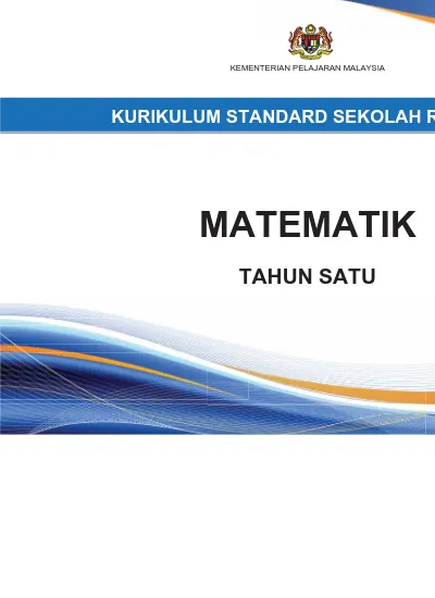 SAINS KURIKULUM STANDARD SEKOLAH RENDAH (1)