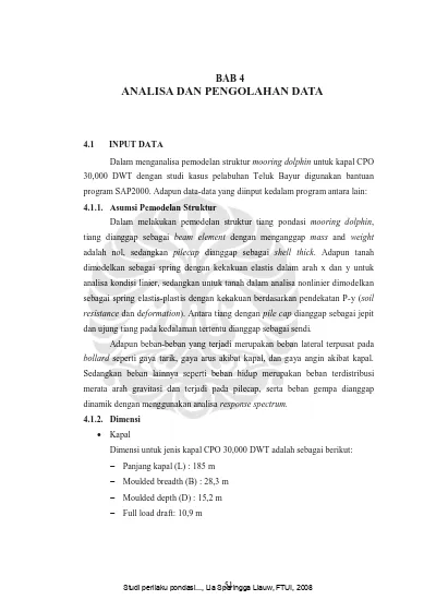 BAB 4 ANALISA DAN PENGOLAHAN DATA