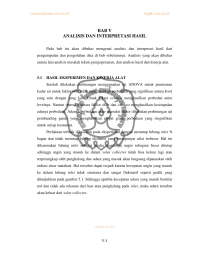 BAB V ANALISIS DAN INTERPRETASI HASIL