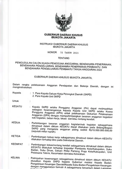 GUBERNUR DAERAH KHUSUS IBUKOTA JAKARTA INSTRUKSI GUBERNUR DAERAH KHUSUS ...