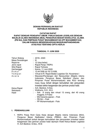 DEWAN PERWAKILAN RAKYAT REPUBLIK INDONESIA