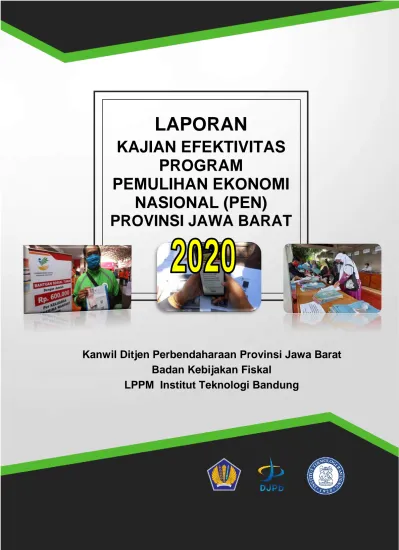 LAPORAN KAJIAN EFEKTIVITAS PROGRAM PEMULIHAN EKONOMI NASIONAL (PEN ...