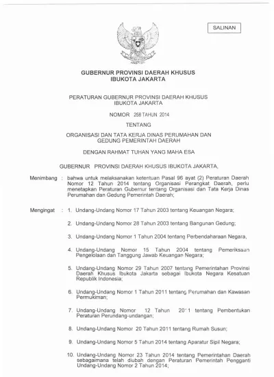 GUBERNUR PROVINSI DAERAH KHUSUS PERATURAN GUBERNUR PROVINSI DAERAH ...