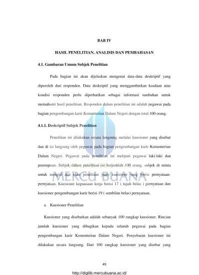 BAB IV HASIL PENELITIAN, ANALISIS DAN PEMBAHASAN