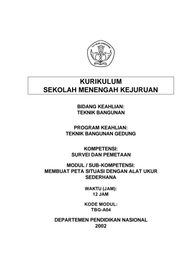 KURIKULUM SEKOLAH MENENGAH KEJURUAN