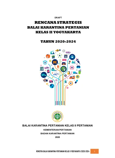 DRAFT RENCANA STRATEGIS BALAI KARANTINA PERTANIAN KELAS II YOGYAKARTA ...