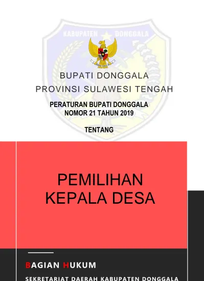 PEMILIHAN KEPALA DESA