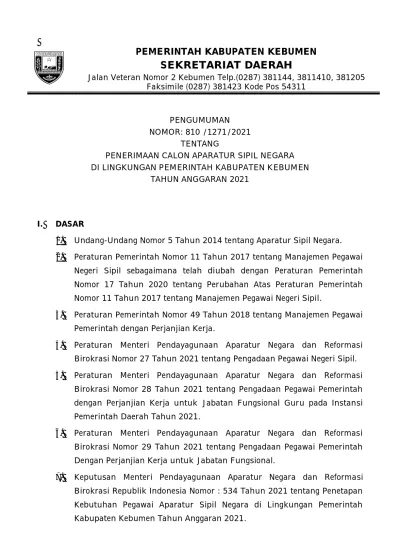 PERSYARATAN KHUSUS - KETENTUAN DAN PERSYARATAN PENERIMAAN CALON PEGAWAI ...