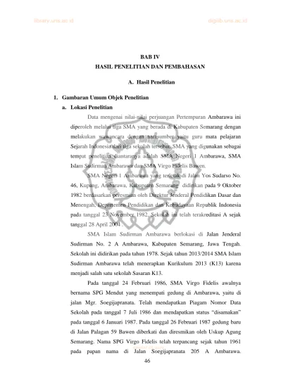 BAB IV HASIL PENELITIAN DAN PEMBAHASAN. A. Hasil Penelitian