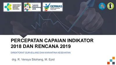 PERCEPATAN CAPAIAN INDIKATOR 2018 DAN RENCANA 2019