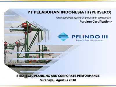 PT PELABUHAN INDONESIA III (PERSERO)