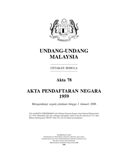 UNDANG-UNDANG MALAYSIA