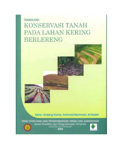 TEKNOLOGI KONSERVASI AIR PADA PERTANIAN LAHAN KERING