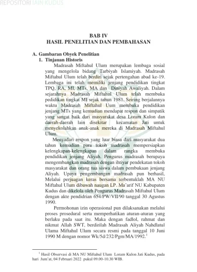 Bab Iv Hasil Penelitian Dan Pembahasan